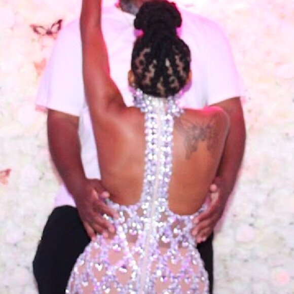 Custom Crystal Gown - Picture 13 of 16